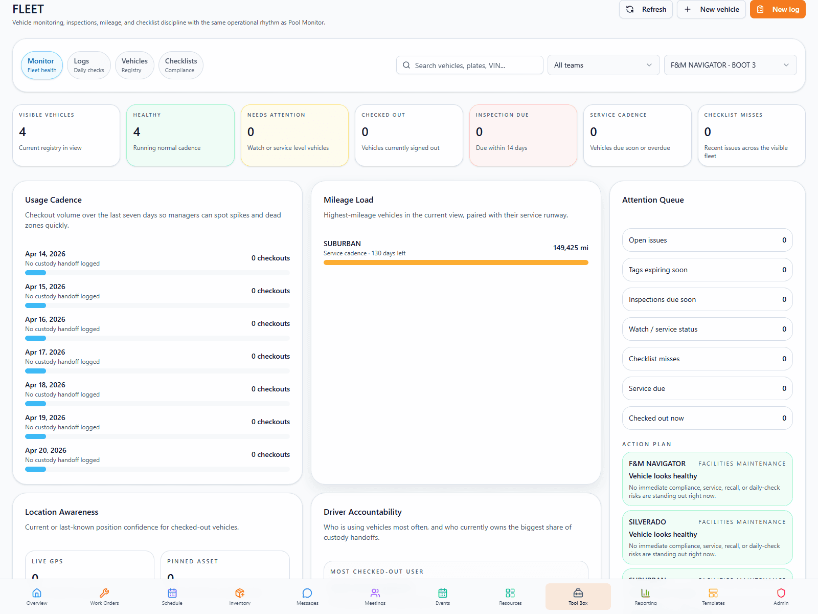 FORM Fleet screenshot